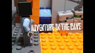 Лего майнкрафт мультфильм "Приключение в пещере"//Lego minecraft stop-motion "Adventure in the cave"