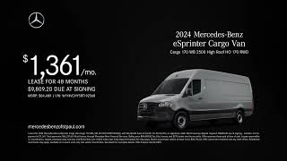 Mercedes-Benz eSprinter Cargo Van 05/20/2025 5489237