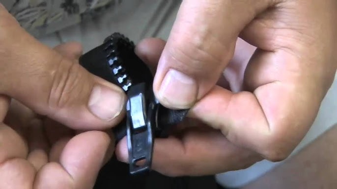 How to attach universal zip fastener top stops - Saxotex