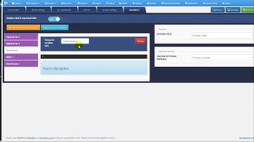 Making a Cost Estimation form with 4 fields | Zigaform