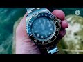 Found a rolex sea dweller in river  treasure hunting ft magnet fishing