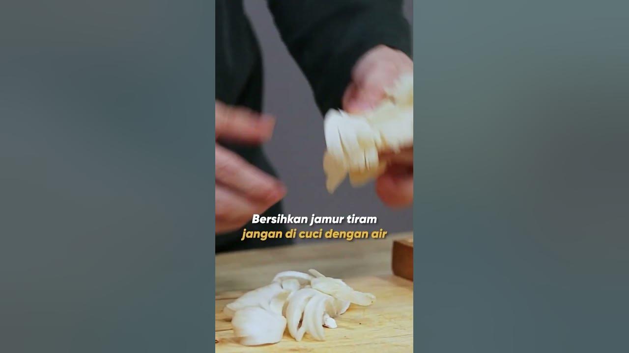 Gini Cara Bersihin Jamur Tiram!!