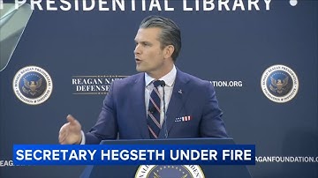 Hegseth defends strikes on alleged cartel boats, says Trump can order use of force 