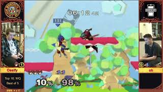 MMM#17 Top 16 - Winners Quarters: Ossify(Marth) vs oh(Falco)