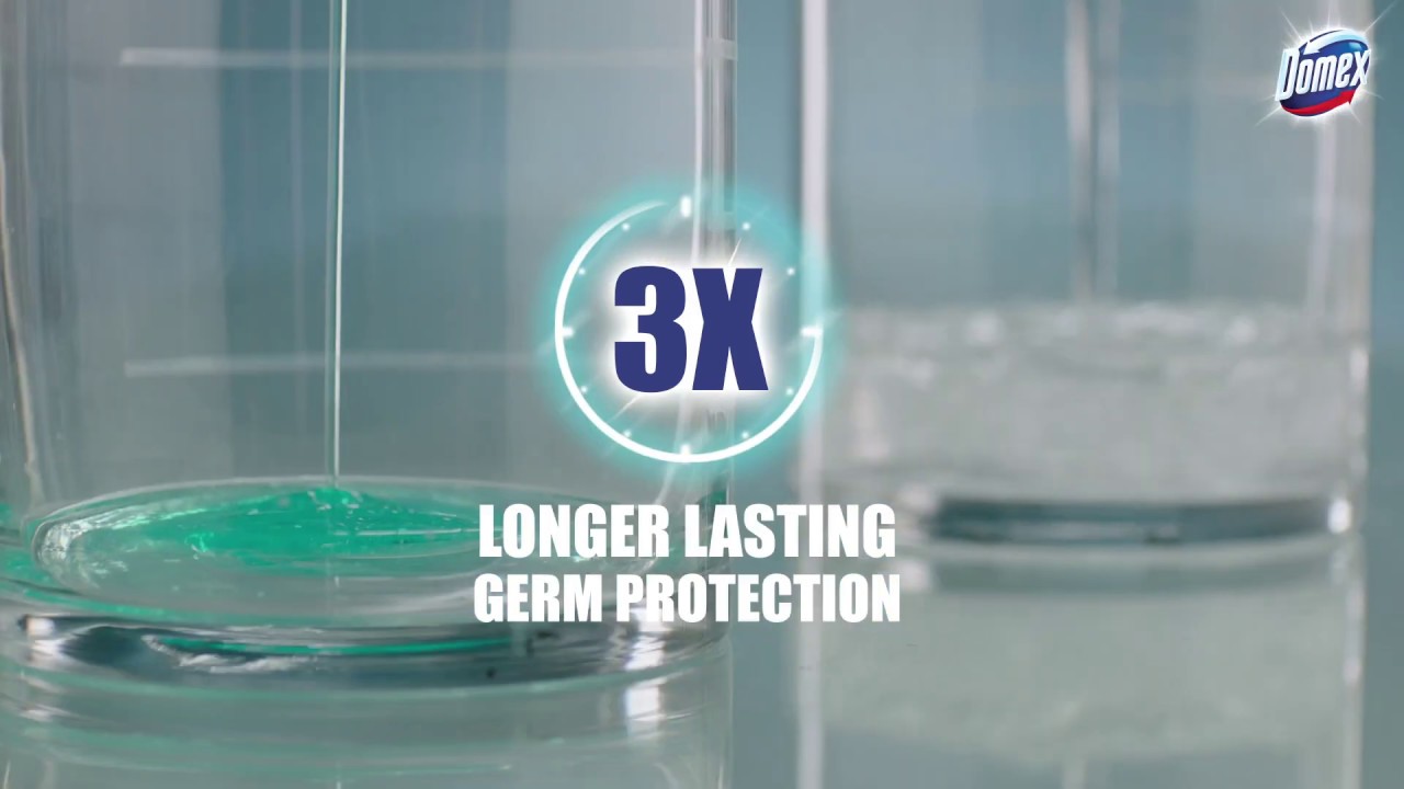 Ako si Domex at ako’y may 3x thicker formula vs. laundry bleach!