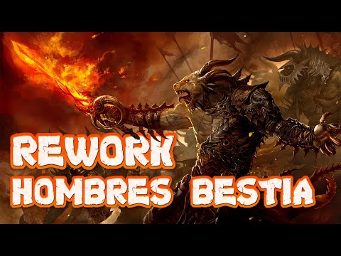 Vídeo: Práctica Con Total War: La Raza Más Reciente De Warhammer, Los Hombres Bestia
