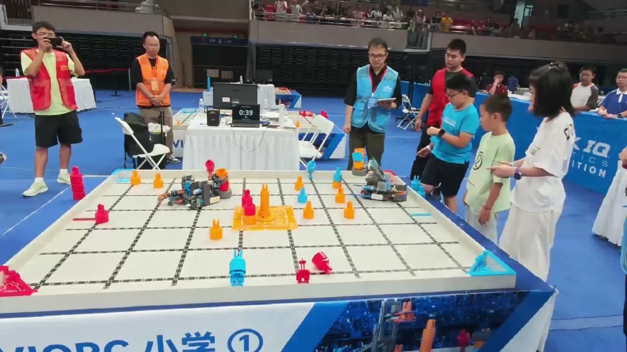 China Wuhan VEX IQ Mix & Match Elementary School Teamwork Championship Score 278