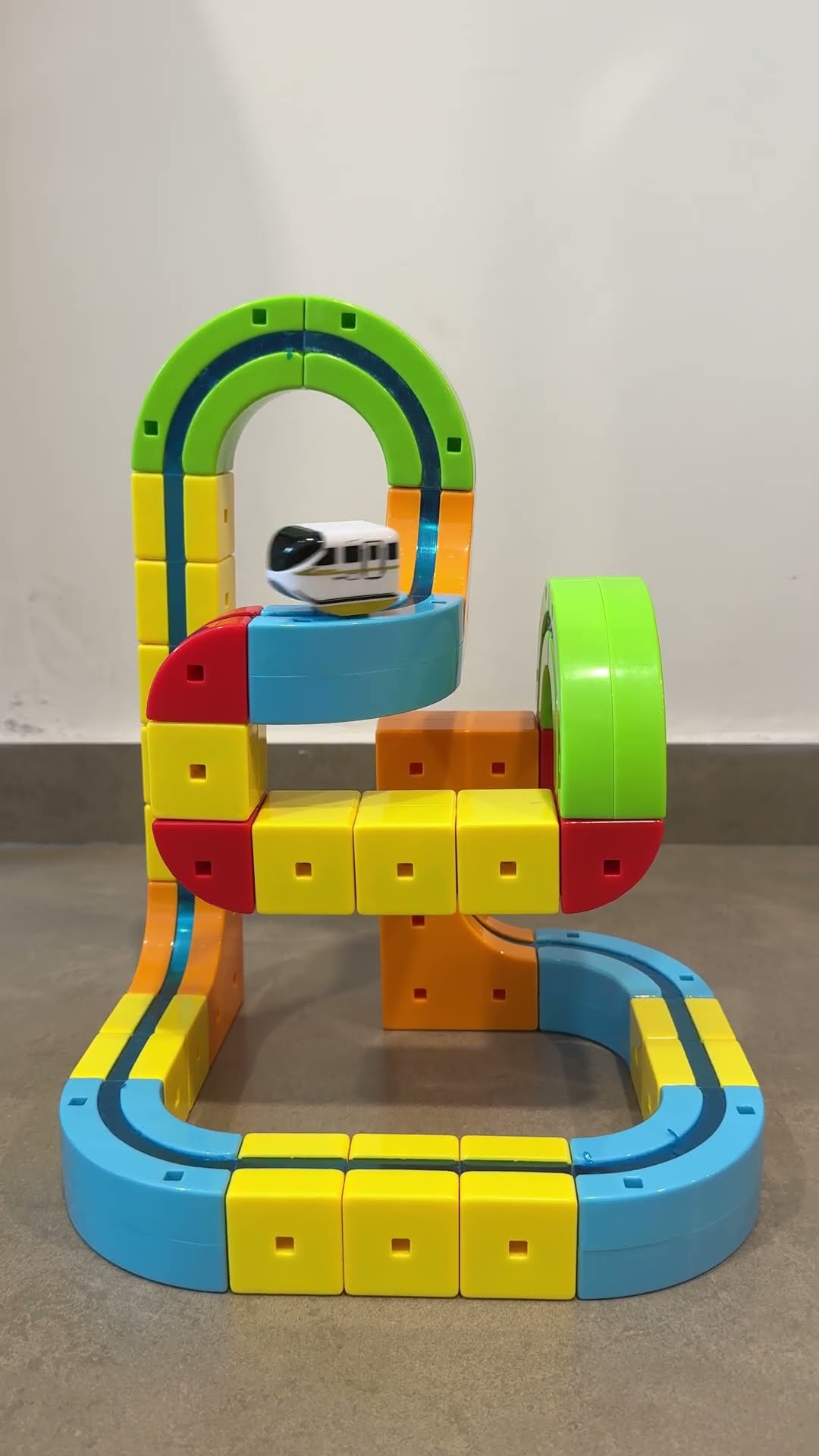 Tren 3D Magnético en acción