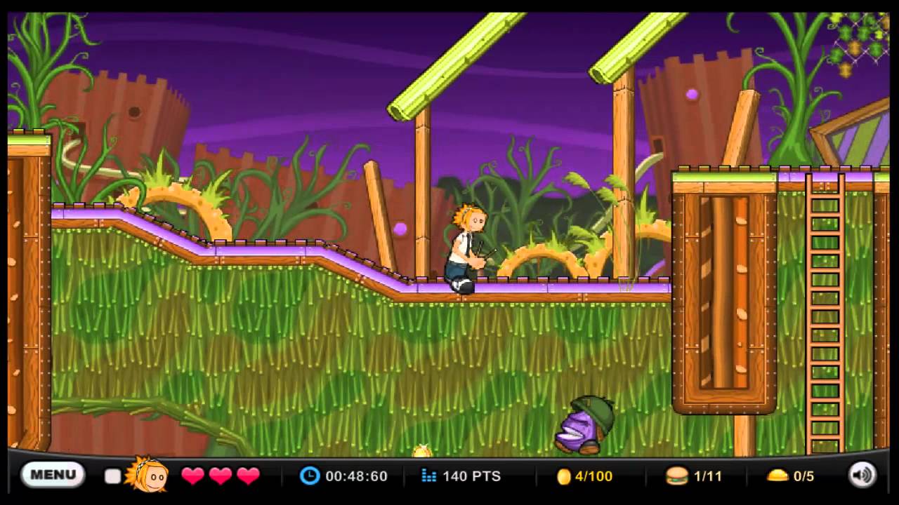 Let's Play Flipline Studios [When Burgers Attack] 02 The Dark Side Of