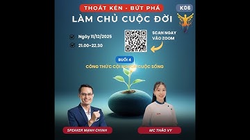 BUỔI 4: BUỔI 4 | CÔNG THỨC CỘI NGUỒN CUỘC SỐNG – NHÂN • DUYÊN • QUẢ | LỘ TRÌNH THOÁT KÉN K06