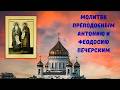 МОЛИТВА ПРЕПОДОБНЫМ АНТОНИЮ И ФЕОДОСИЮ ПЕЧЕРСКИМ