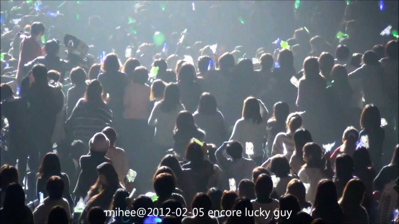 Kim Hyun Joong 김현중 20120205 japan premium live encore-lucky guy.wmv