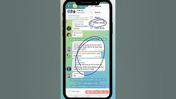 Telegram group ka clear histry kaise kare | how to delete All chats of Telegram group