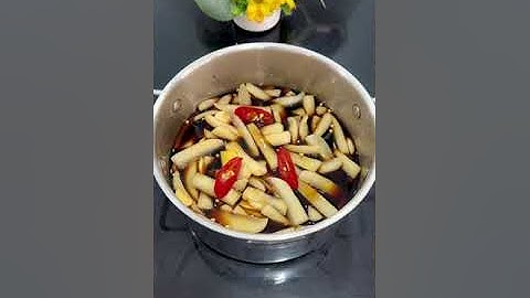 LÀM CỦ CẢI TRẮNG NGÂM NƯỚC TƯƠNG KHÔNG CẦN PHƠI NẮNG ĐƠN GIẢN TẠI NHÀ