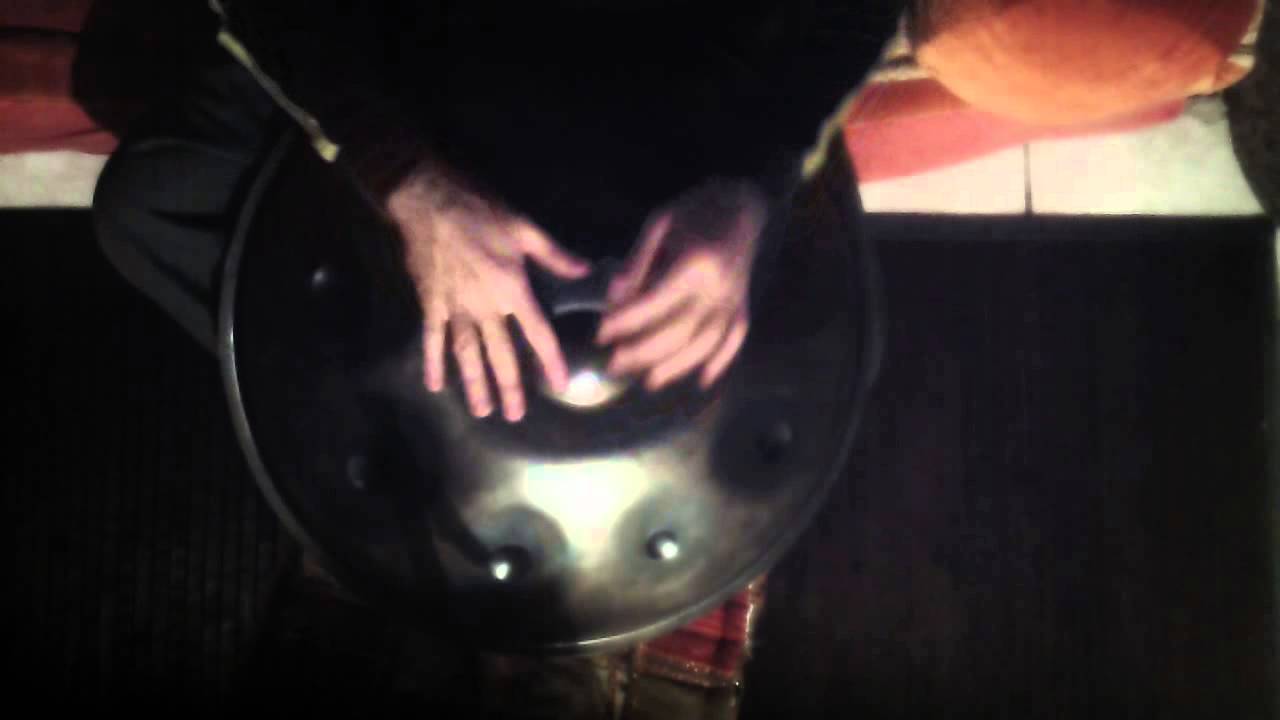3rd handpan exploration, Charukeshi scale in A