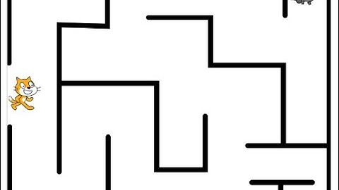 Lập trình Scratch: Game Mê cung