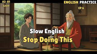 Your Mind Is Full… That’s Why You’re Not Learning | Easy English Listening Practice (A2-B1 Level)