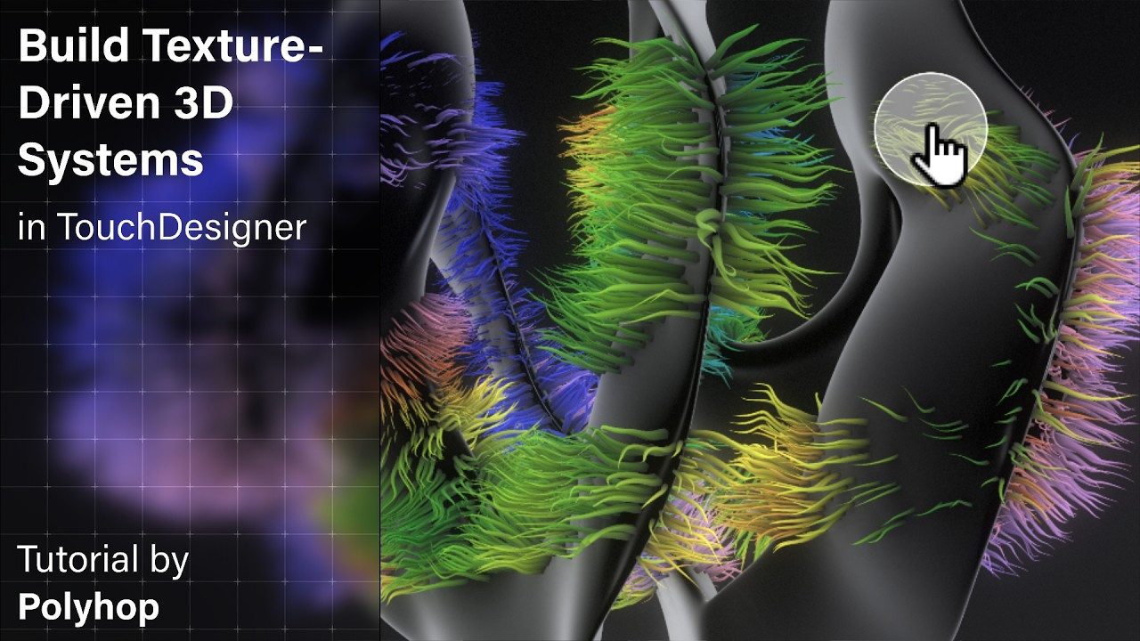 Build Texture-Driven 3D Systems in TouchDesigner - YouTube