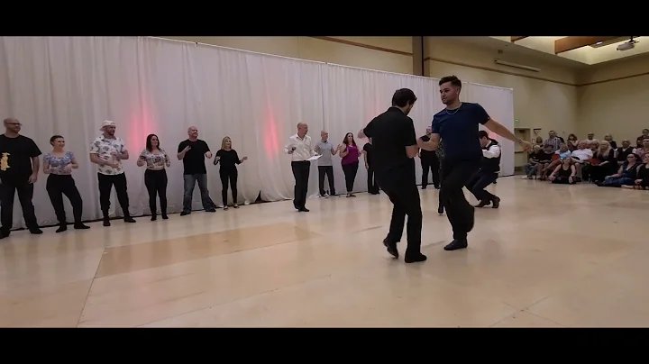 Swing 16 Finals at Swingin Dance Party 2022. Bria ...
