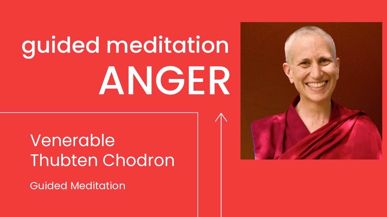 10-минутная медитация для трансформации гнева с достопочтенным Тубтеном Чодроном 🧘‍♀️✨
