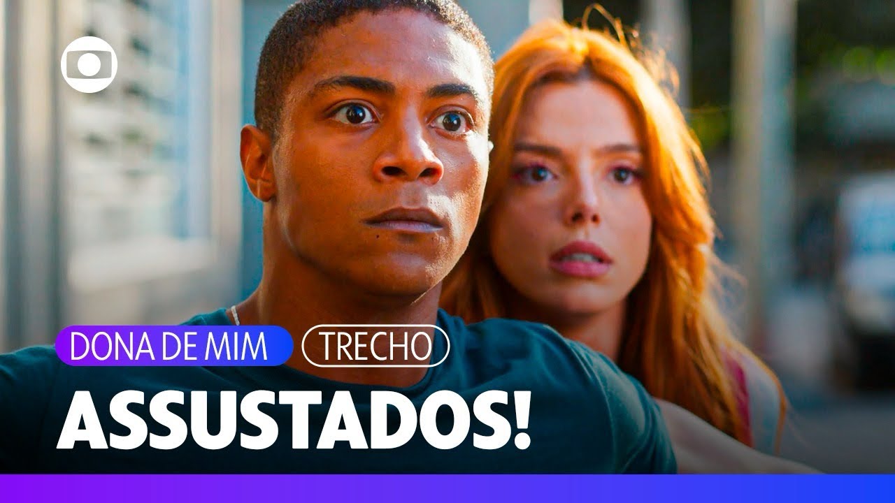 Marlon fica na frente de Kami e a protege de briga entre Costa e Vespa! | Dona De Mim | TV Globo