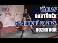 Václav Bartůněk po Mistrovství Evropy v silovém trojboji EQ 2024 - rozhovor