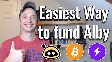 The Easiest Way to Add Bitcoin to your Alby Bitcoin Lightning Wallet