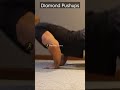 Diamond Pushups muscle target