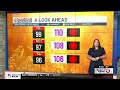 Extreme heat to kick off the work week... Tori Alvarado's First Alert Weather Forecast 8/17/26