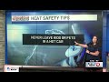 Extreme heat to kick off the work week... Tori Alvarado's First Alert Weather Forecast 8/17/26