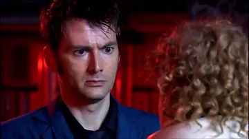 What did river whisper in the Doctor's ear?