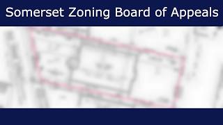 Somerset Zoning Board of Appeals - September 17, 2026