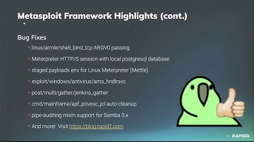 Metasploit Demo Meeting 2019-06-04
