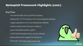 Metasploit Demo Meeting 2019-06-04