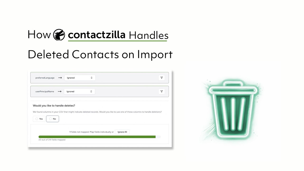 Handle Contact Deletes in Microsoft Entra Imports