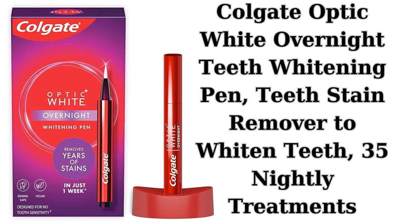 Colgate teeth Whitening Pen YouTube