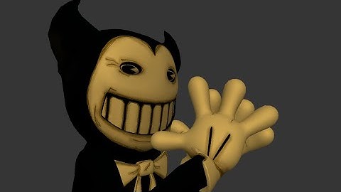 Out of the ink machine Ollie animation again #ootim #batim #prisma3d #amination