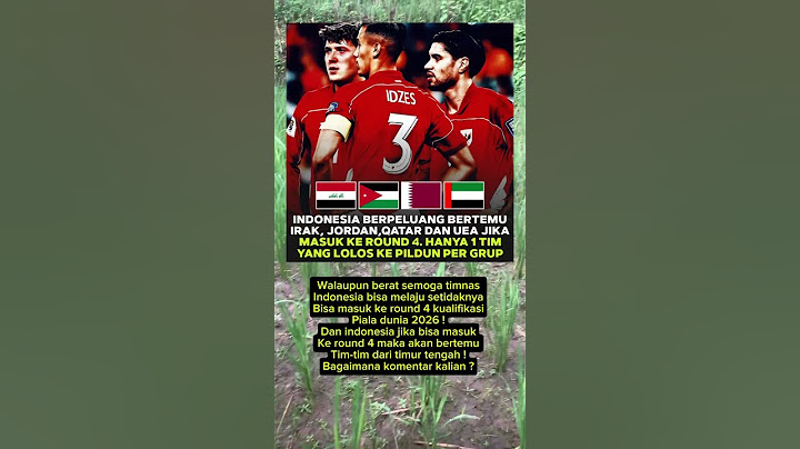 Inilah lawan indonesia jika lolos round 4 kualifikasi piala dunia #timnasindonesia
