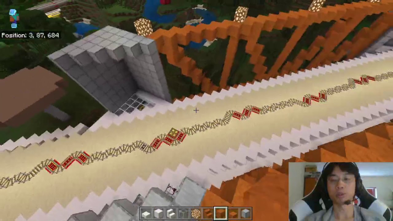 Minecraft Trains #1197: Outlining the Trusses - YouTube