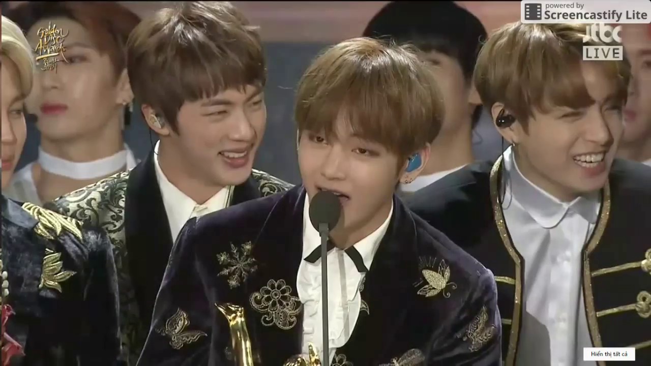 [2017/01/14]BTS-Goldendisc Awards