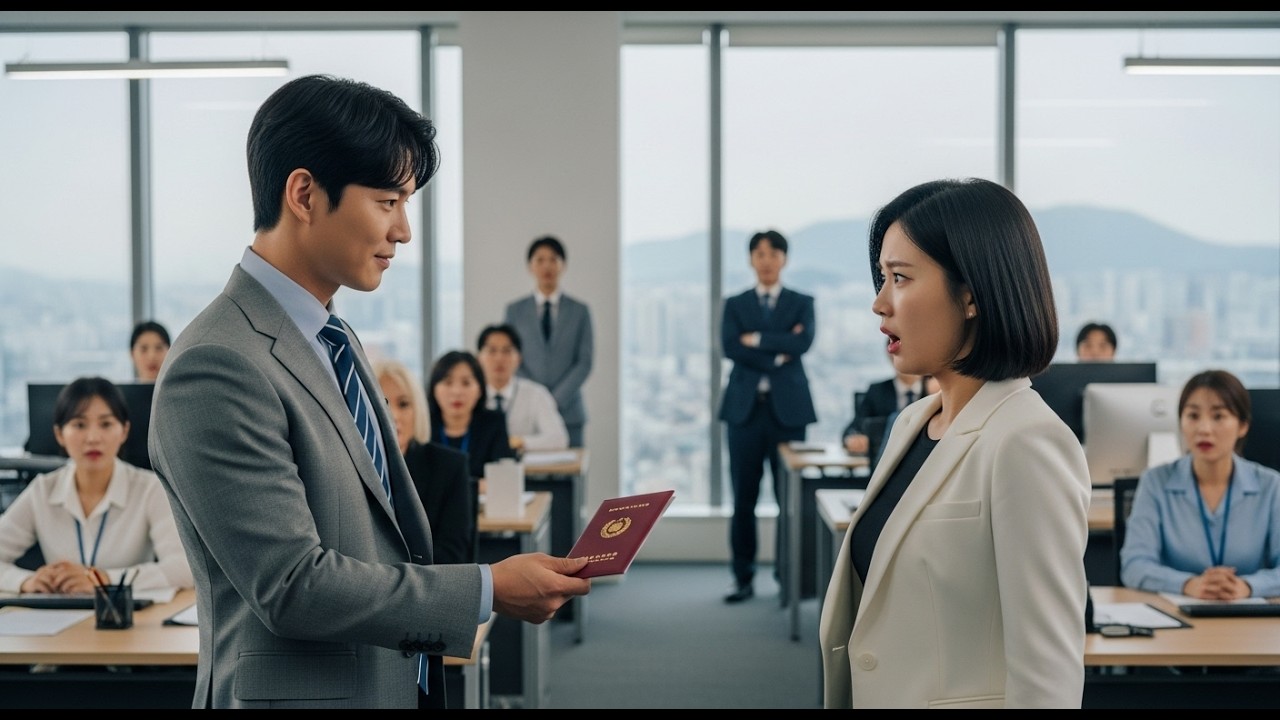 억지 맞선 결혼한 여자, 신랑이 자기 회사 CEO 사내 연애 시작