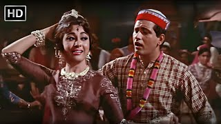 Tu Raat Khadi | तू रात खड़ी थी छत पे | Himalay Ki Godmein (1965) | Manoj Kumar | Mala | Rafi Songs