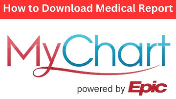The New MyChart - How To Download Medical Report | Emergency Hospital | Canada