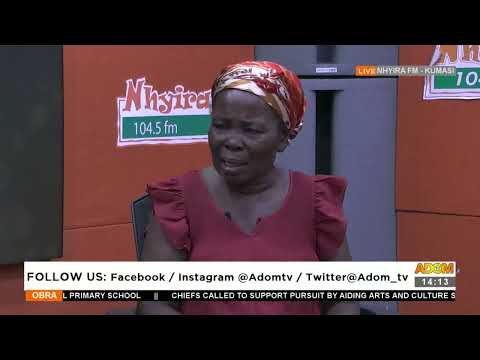 Woman sobs as her in-law abandons his blind twins in her care - Obra on Adom TV (29-8-23)