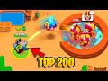 TOP 200 FUNNIEST MOMENTS in BRAWL STARS