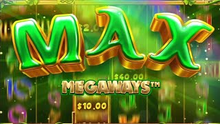 Good profit bonus buy on Wild Wild Riches Luck of the Irish Megaways from Pragmatic Play