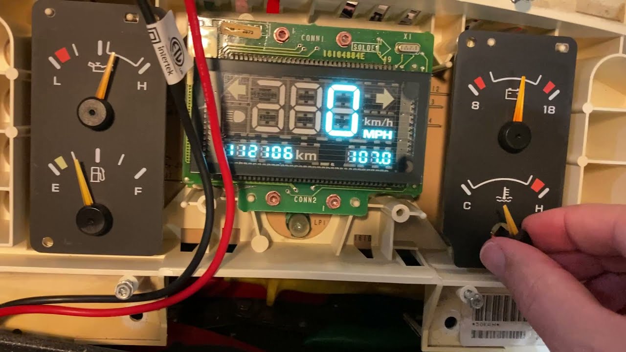 1994-1996 Caprice/9C1/Impala SS Temperature Gauge cluster diagnosis, Part 2