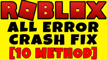 Roblox Crash FIX | Not Opening/Crashing/Disconnected/Join Problem [10 METHOD]