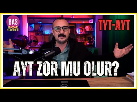 AYT MATEMATİK Sınavı Nasıl Olur? Zor Olur mu? Bazar Sohbeti