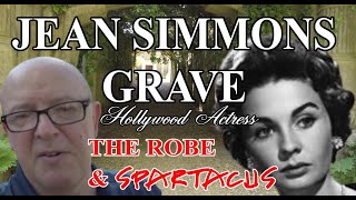 JEAN SIMMONS GRAVE - HOLLYWOOD ACTRESS FINAL RESTING PLACE